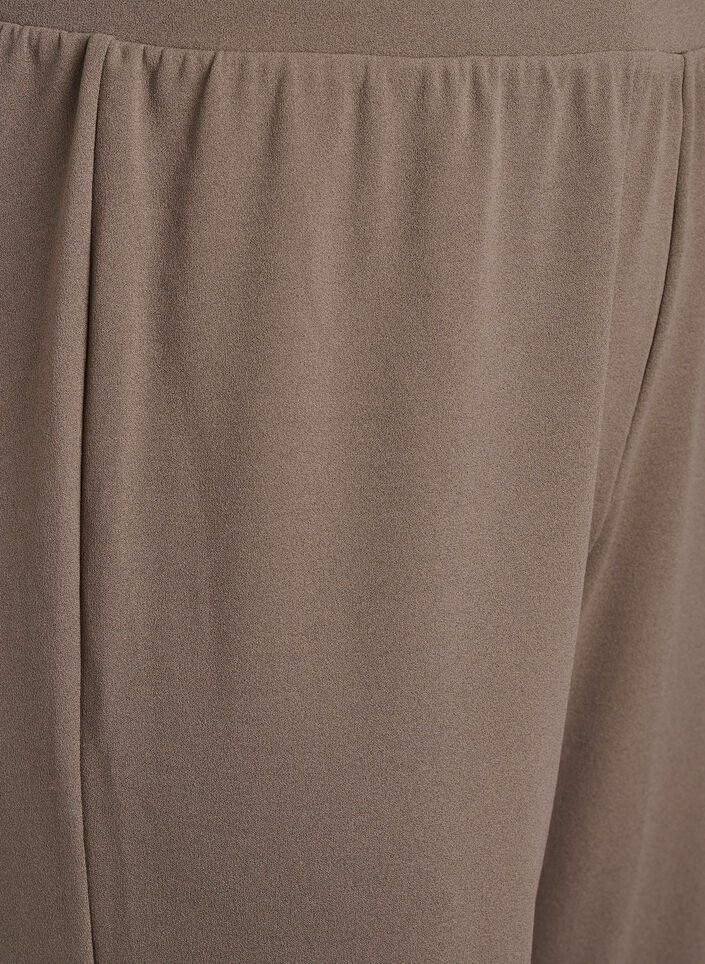 Suorat housut, Beige, Packshot image number 2