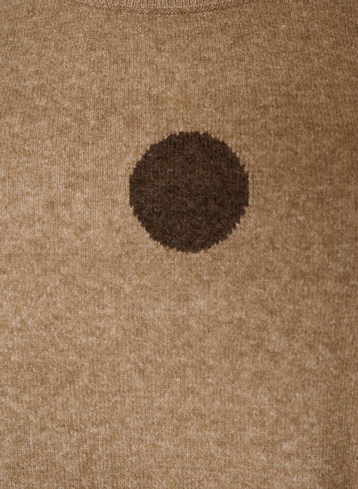 Neulepusero pilkkukuviolla, Ruskea, Packshot image number 2