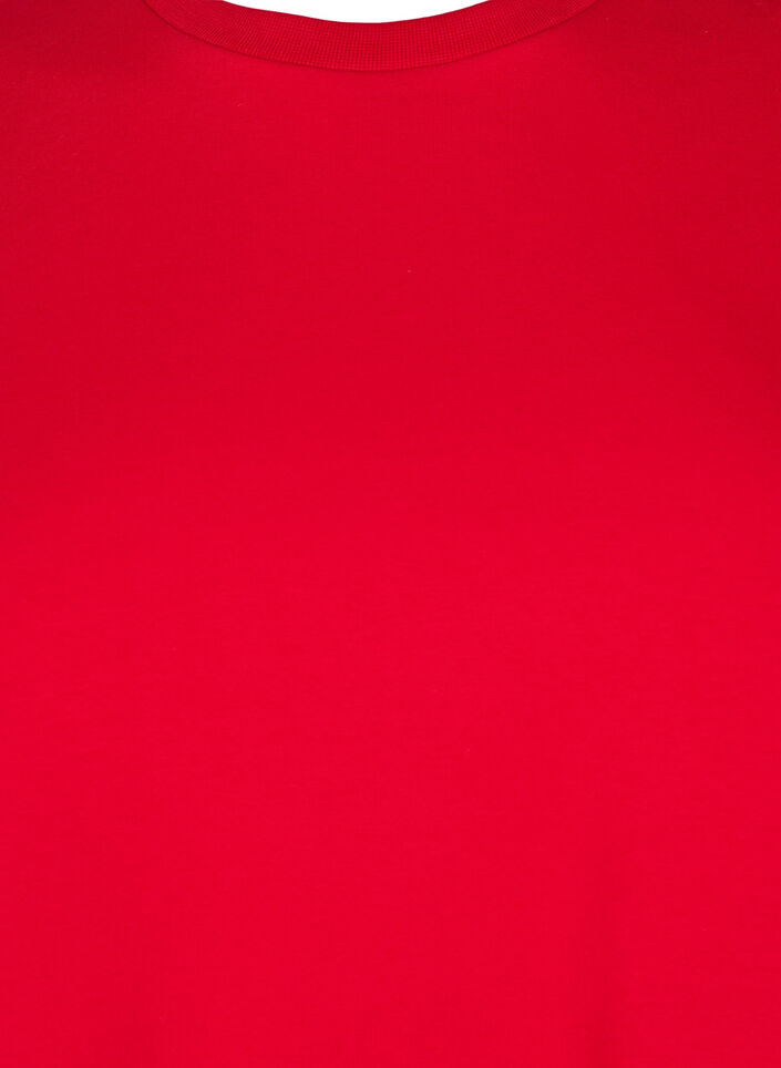 T-paita luomupuuvillasta pyöreällä kaula-aukolla, Salsa, Packshot image number 2