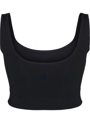 Saumattomat rintaliivit pyöreällä pääntiellä, Black, Packshot image number 1