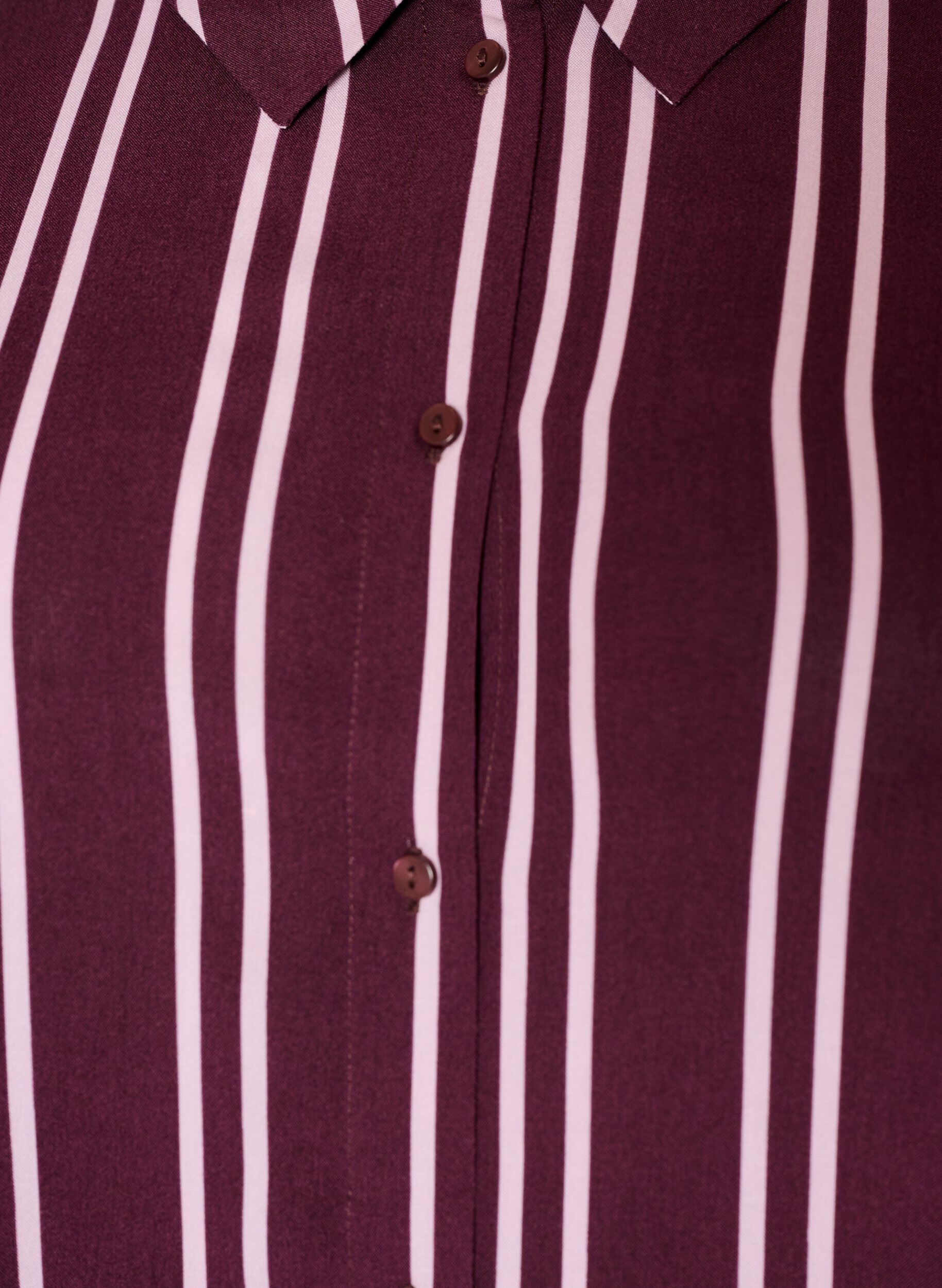 ZizziRaidallinen y&ouml;paita, Tumma Bordeaux, Packshot image number 2