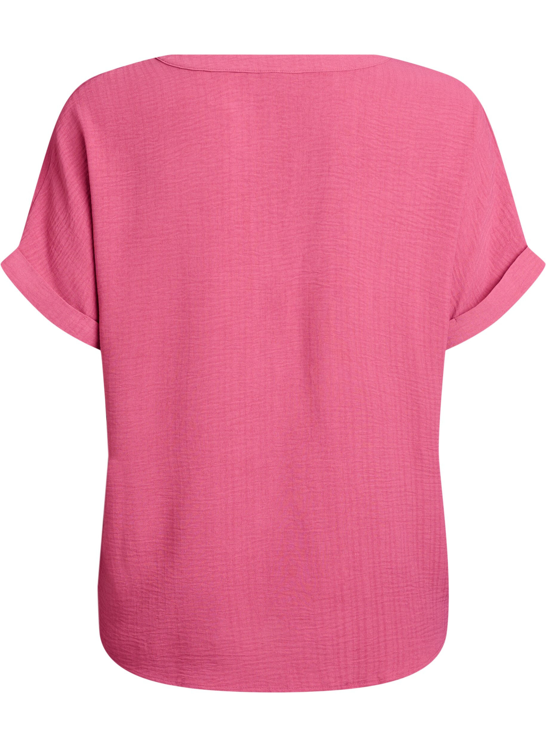 Zizzi Rento pusero lyhyill&auml; hihoilla, Punainen, Packshot image number 1