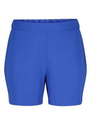 FLASH – Väljät shortsit, joissa on taskut., Dazzling Blue, Packshot image number 0