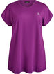 Pitk&auml; treeni-T-paita, Violetti, Packshot image number 0