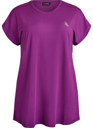 Pitk&auml; treeni-T-paita, Violetti