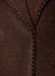 Teddytakki kontrastiyksityiskohdilla, Ruskea, Packshot image number 3