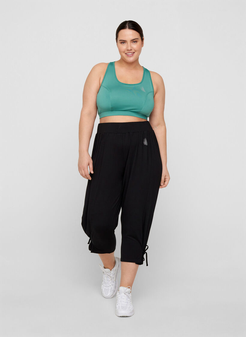 Urheilurintaliivit yksityiskohdalla selässä, Deep Sea, Model image number 2