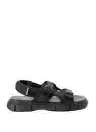 Wide fit -sandaalit, Black