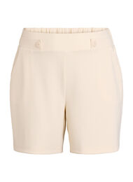 V&auml;lj&auml;t shortsit taskuilla , Beige