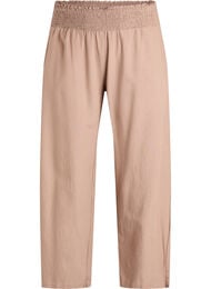 Smokkihousut pellavalla, Ruskea