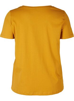 Puuvillainen t-paita painatuksella, Harvest Gold 72, Packshot image number 1