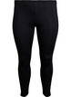 Viskoosileggingsit sivuraidoilla, Black W. Stripe, Packshot image number 0