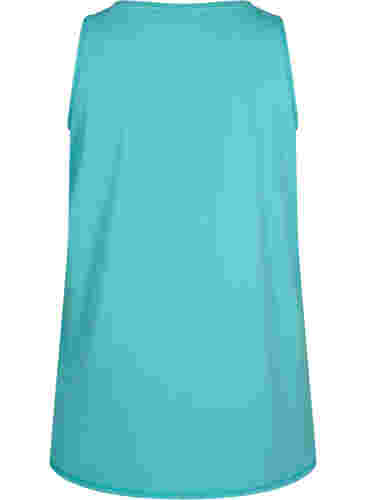 Treenitoppi v-pääntiellä, Blue Turquoise, Packshot image number 1