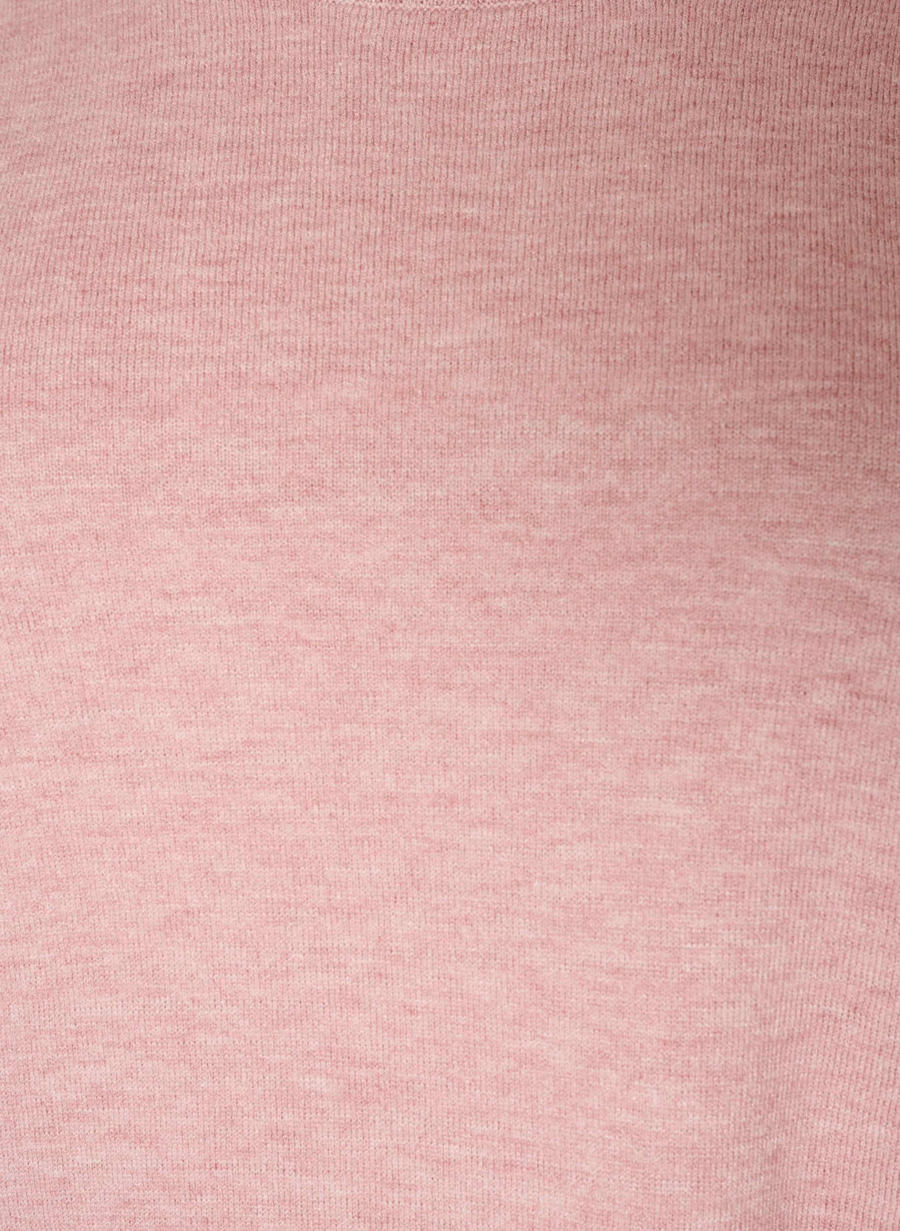 ZizziNeulepusero py&ouml;re&auml;ll&auml; p&auml;&auml;ntiell&auml;, Vaaleanpunainen, Packshot image number 2
