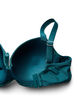 Kaarituelliset bikiniliivit rypytyksell&auml;, Vihre&auml;, Packshot image number 3