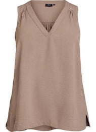 Hihaton toppi rypytysyksityiskohdilla, Ruskea