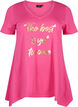 Lyhythihainen puuvillainen t-paita, Raspberry S. Best, Packshot image number 0