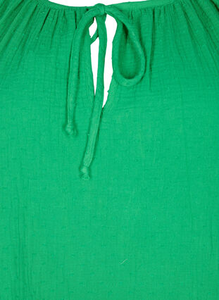 Puuvillapaita puolipitkillä hihoilla, Bright Green, Packshot image number 2