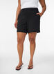 V&auml;lj&auml;t shortsit taskuilla , Musta, Model image number 3
