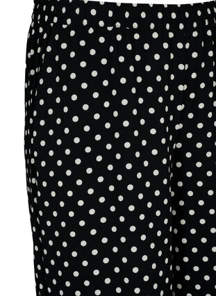 Culottes-housut kuosilla, Black Dot, Packshot image number 2