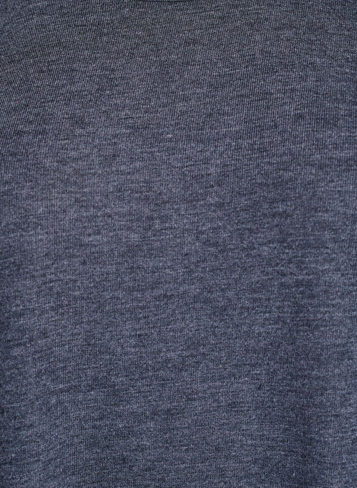 Jersey -pusero 3/4-hihoilla, Harmaa, Packshot image number 2
