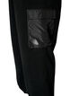 Fleece-collegehousut cargotaskuilla, Musta, Packshot image number 3