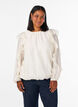 Pusero r&ouml;yhel&ouml;ill&auml; ja pallomainen muoto, Vanilja, Model image number 0