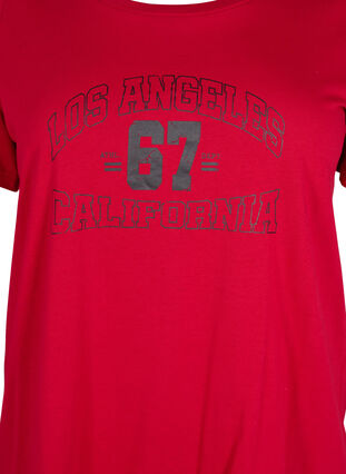 Puuvillainen t-paita painatuksella, Tango Red LOS , Packshot image number 2