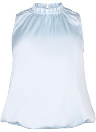 Hihaton juhlatoppi satiinista, Delicate Blue