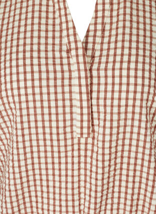 Ruudullinen paita puuvillasta, Coloured Check, Packshot image number 2