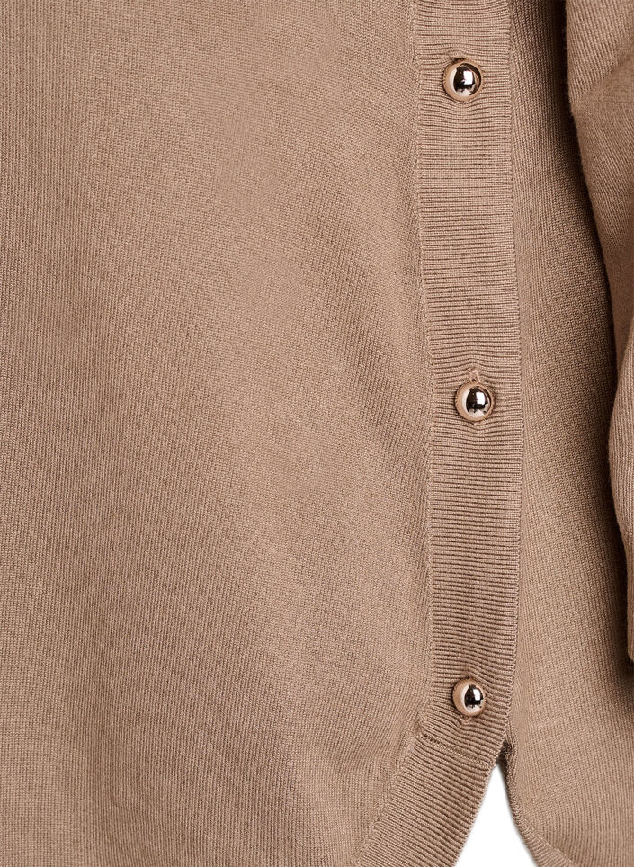 Neulepusero sivunapeilla, Beige, Packshot image number 3