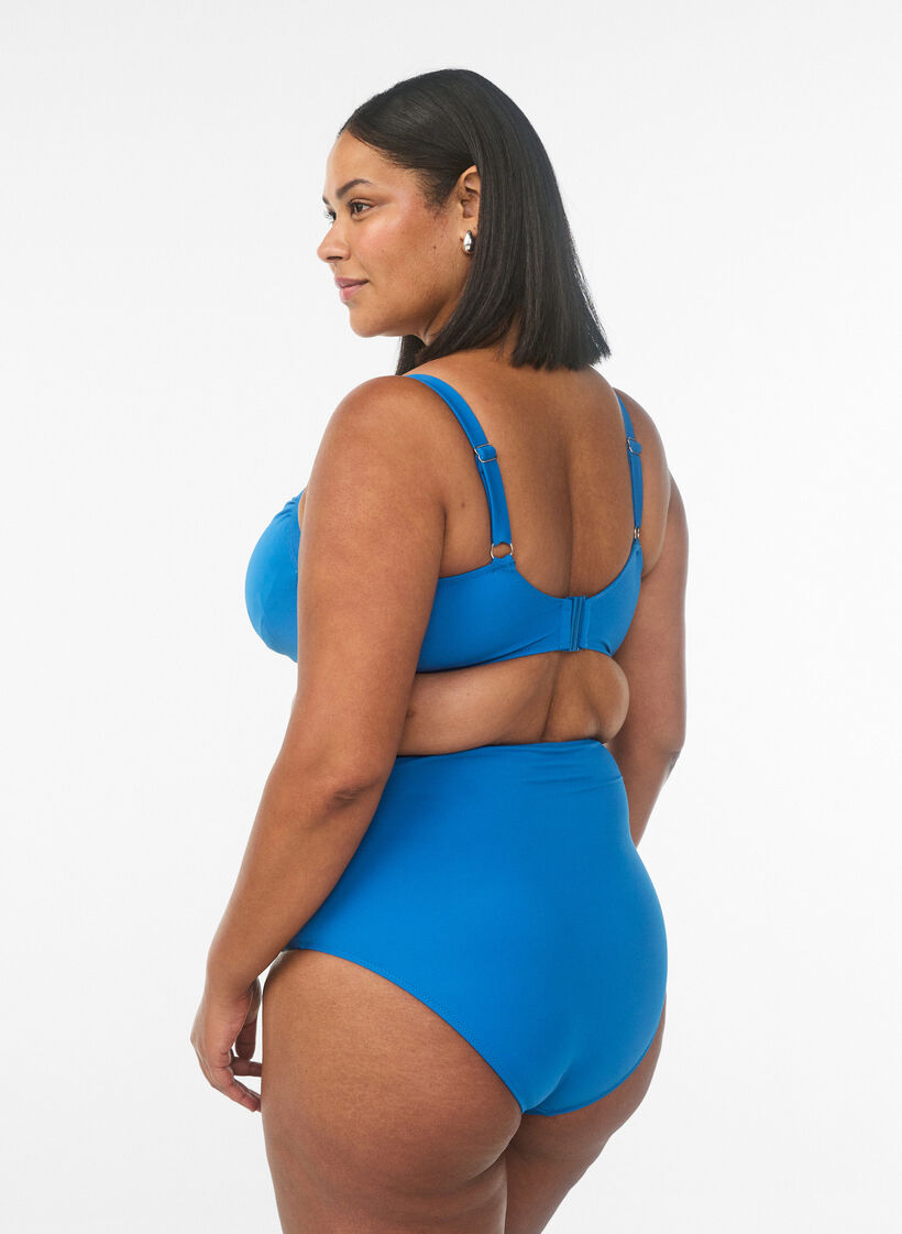 Korkeavy&ouml;t&auml;r&ouml;inen bikinialaosa, Sininen, Model image number 1