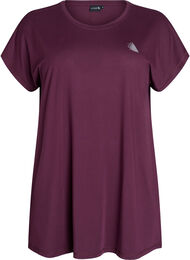 Pitk&auml; treeni-T-paita, Punainen