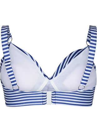 Bikiniliivi kuviolla ja kaarituella, Blue Striped, Packshot image number 1