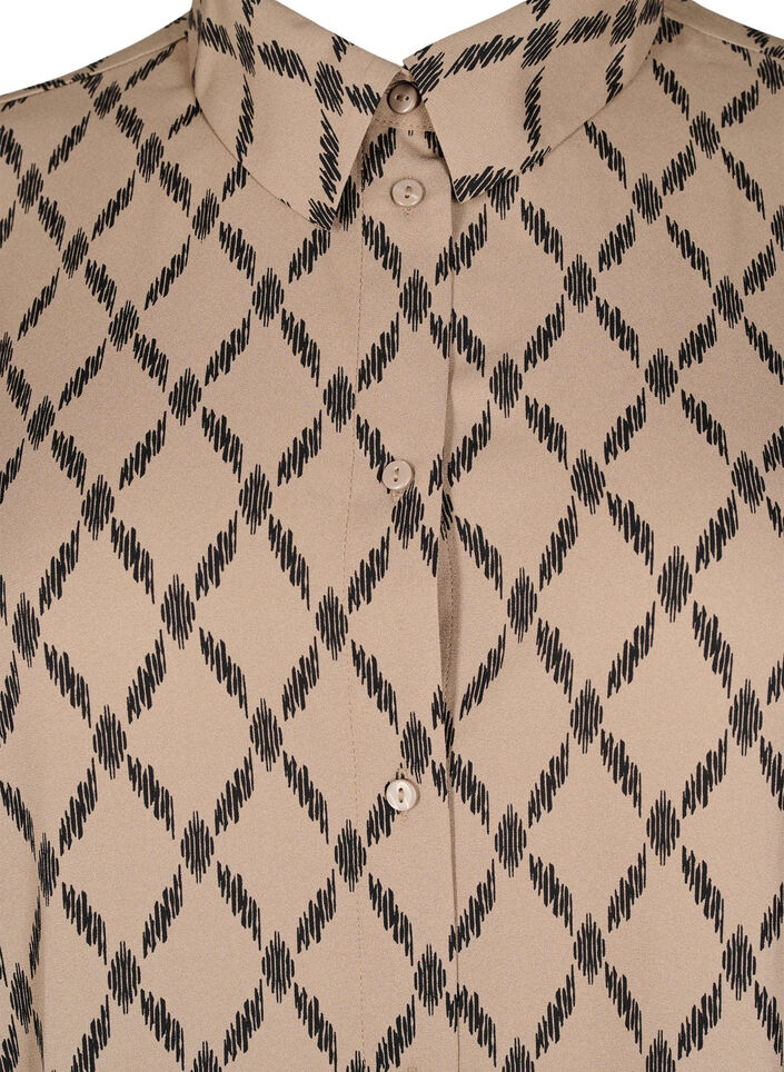 Kuvioitu pitkähihainen paita, Grafic AOP, Packshot image number 2