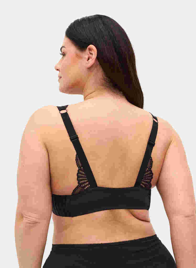 Pitsinen selkäosa rintaliiveihin, Black Lace 2, Model image number 3