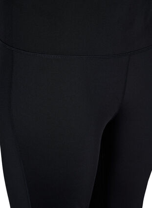 7/8-leggingsit vetoketjulla, Black, Packshot image number 2