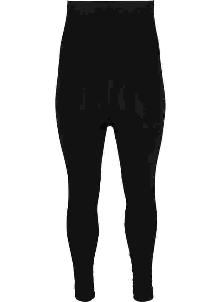 Shapewear-leggingsit korkealla vyötäröllä, Black, Packshot image number 1