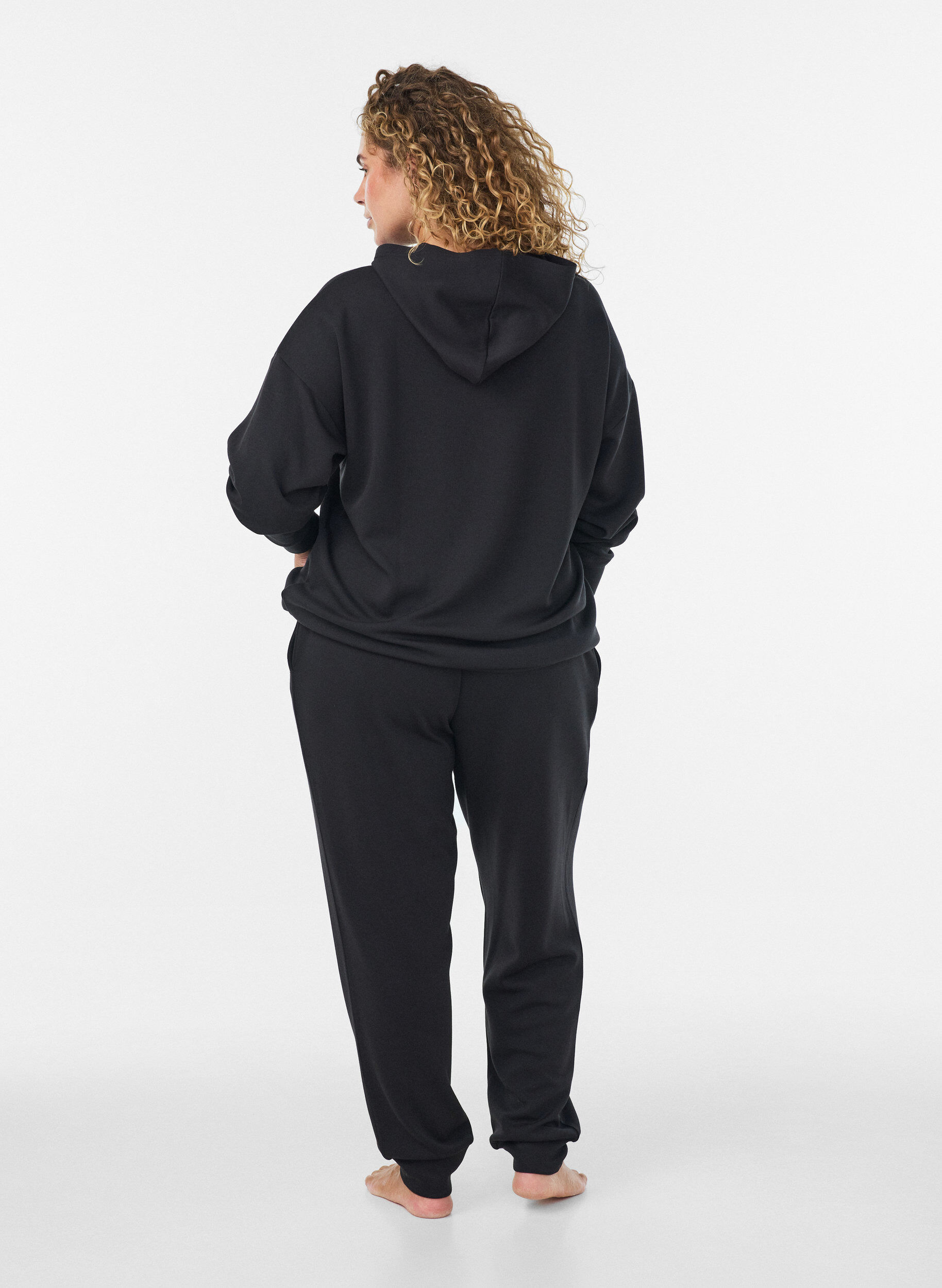 ZizziJerseyhuppari, Musta, Model image number 2