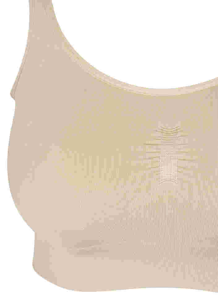 Pehmeät rintaliivit ilman toppausta, Nude, Packshot image number 2
