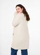 Joustinneuletakki taskuilla, Beige, Model image number 2