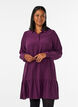 Lyhyt paitamekko r&ouml;yhel&ouml;kerroksella, Violetti, Model image number 0