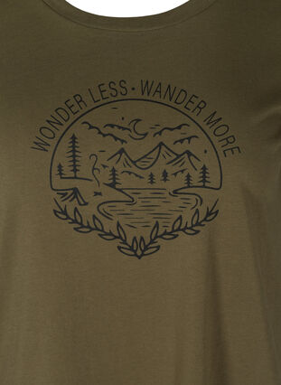 T-paita printillä, Ivy Green WONDER, Packshot image number 2