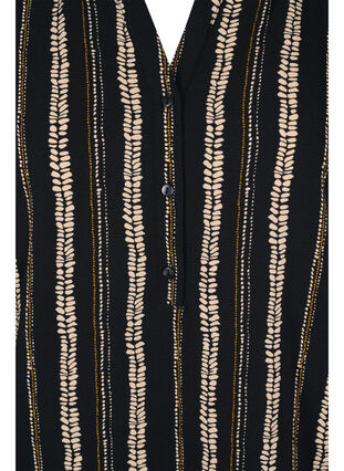 Lyhythihainen pusero v-aukolla, Graphic Stripe, Packshot image number 2