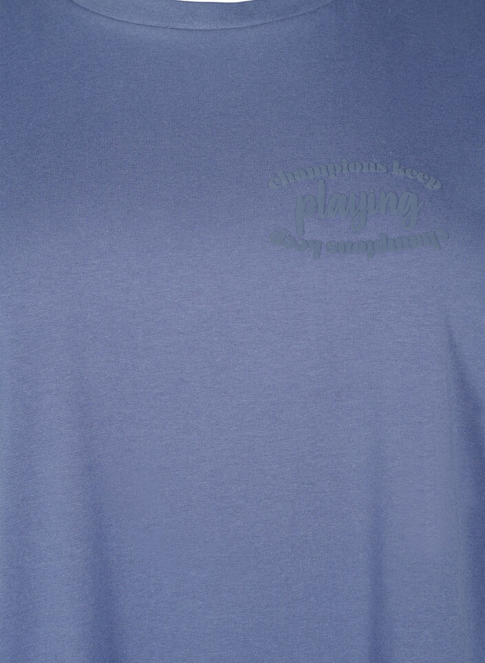 Sporttinen T-paita luomupuuvillasta, , Packshot image number 2