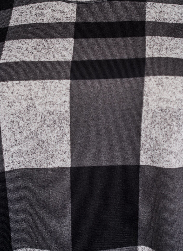 Pitkähihainen kuviollinen pusero, Harmaa, Packshot image number 2