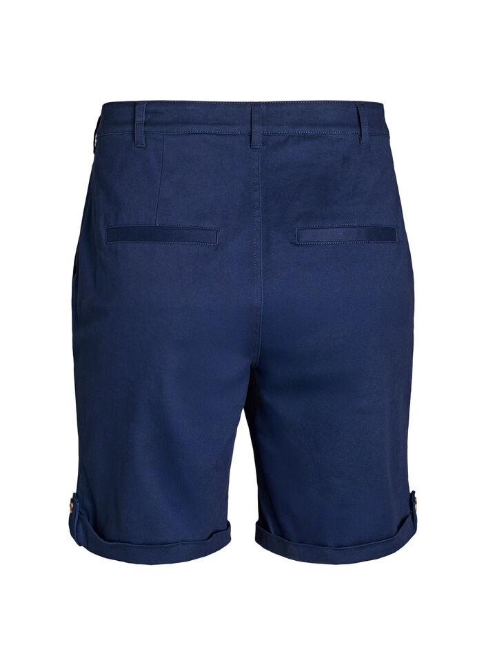 Chino-shortsit taskuilla, Sininen, Packshot image number 1