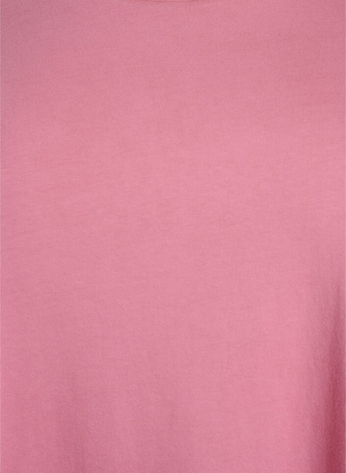 Lyhyt A-linjainen mekko, jossa on pesty lookki, Vaaleanpunainen, Packshot image number 2