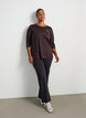 Treenipusero 3/4-hihoilla, Brown, Model image number 1