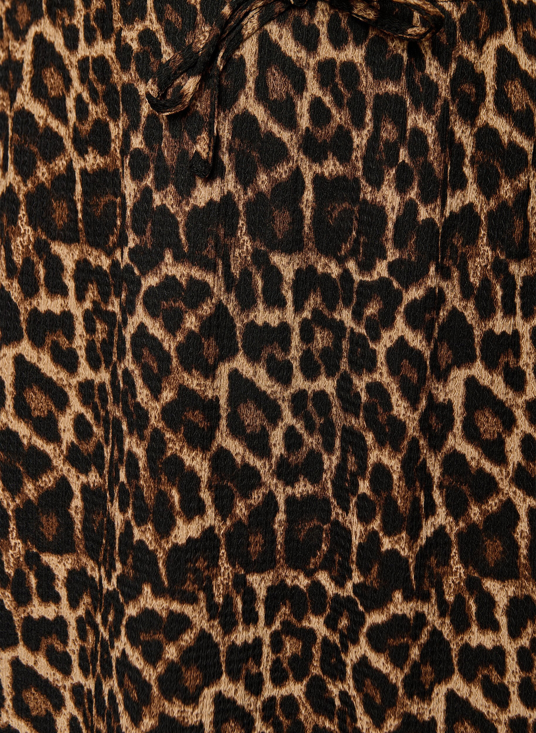 Zizzi Pitk&auml; hame solmittavalla vy&ouml;ll&auml; ja r&ouml;yhel&ouml;helmalla, Musta, Packshot image number 2